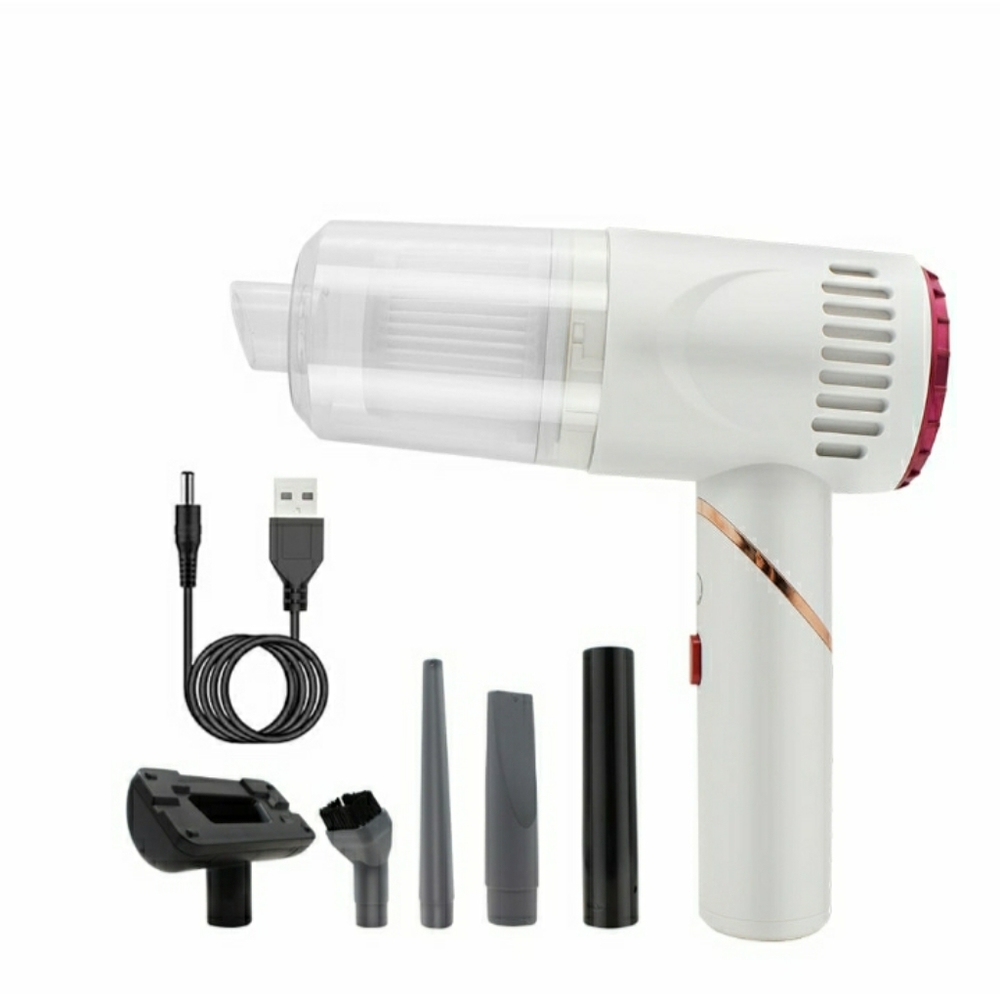 Handheld Rechargeable 140W 10K Pa Suction 3-Speed vacuum